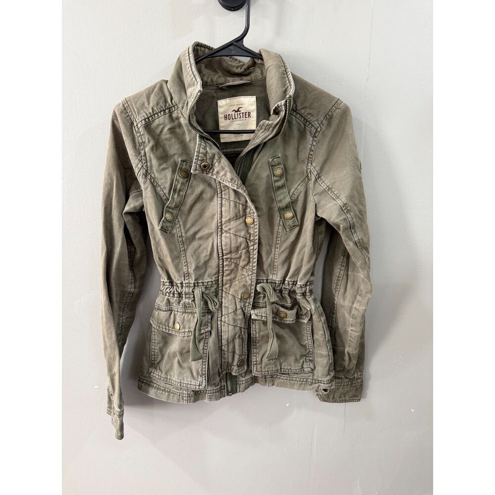XS Hollister Green Y2K Jacket